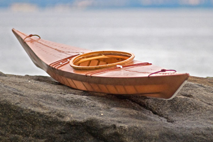 Replica Disko bay Greenland kayak