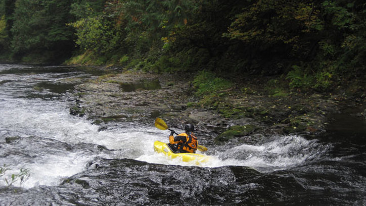kayaking the north fork of the nehalem river