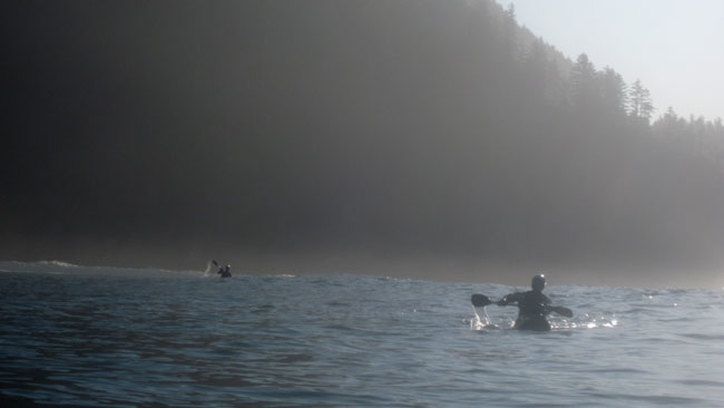 kayaking the oregon coast