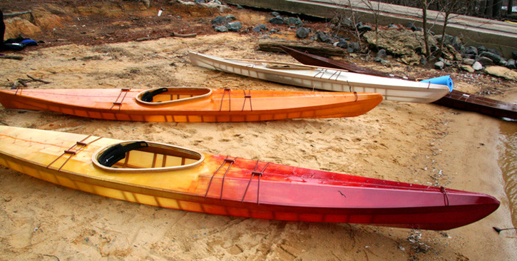 finished skin kayaks