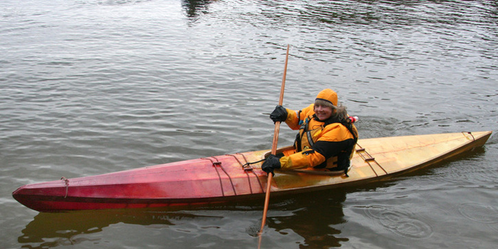 two-tone kayak