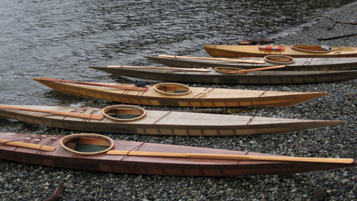 Cape Falcon skin on frame kayaks