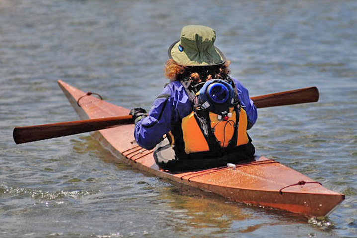 Skin on frame greenland kayak